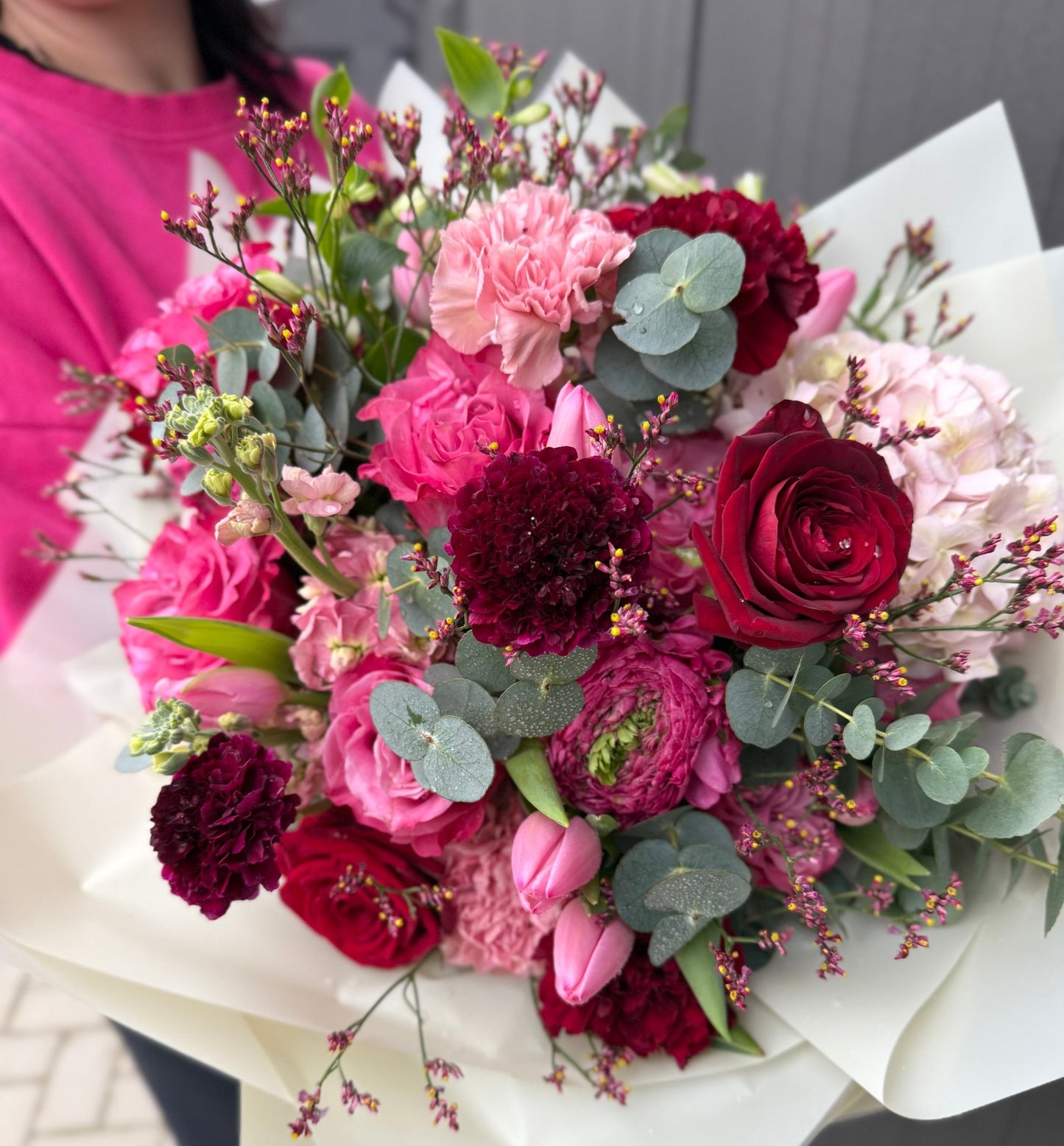 Blushing Romance (Pink and Red)