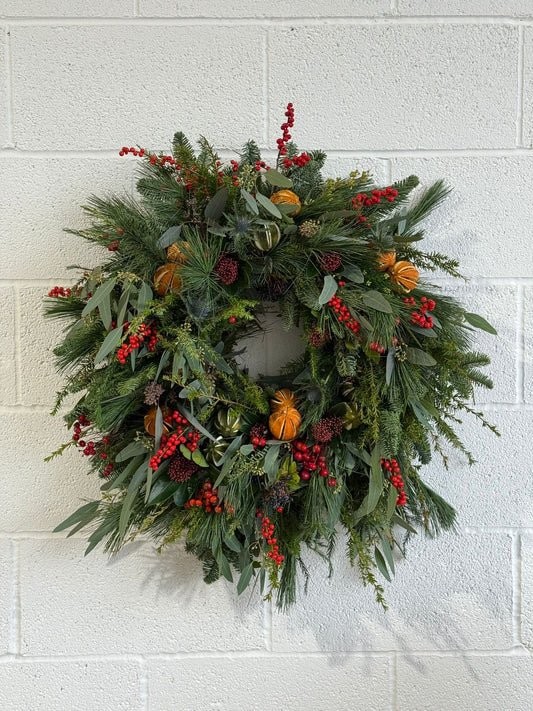Mulled Magic 🍊 Winter Wreath